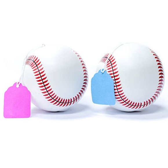 Two Gender Reveal Baseballs set - Picture 1 of 8